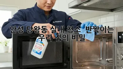 안성 당왕동 실내 청소 ✨ 반짝이는 우리 집의 비밀!